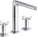 Vòi bồn tắm 3 chân nóng lạnh Chrome Kallista P32711-WC-CP