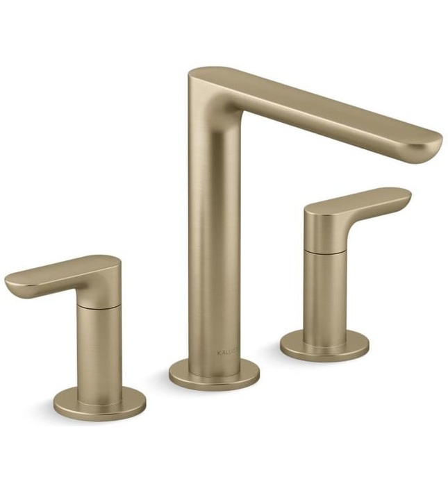 Vòi bồn tắm 3 chân nóng lạnh Chrome Kallista P34126-LV-CP