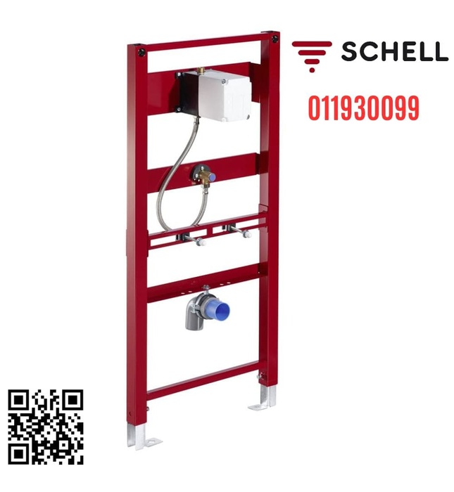 Van xả tiếu cảm ứng âm tường kèm khung Đức Montus Schell 030750099