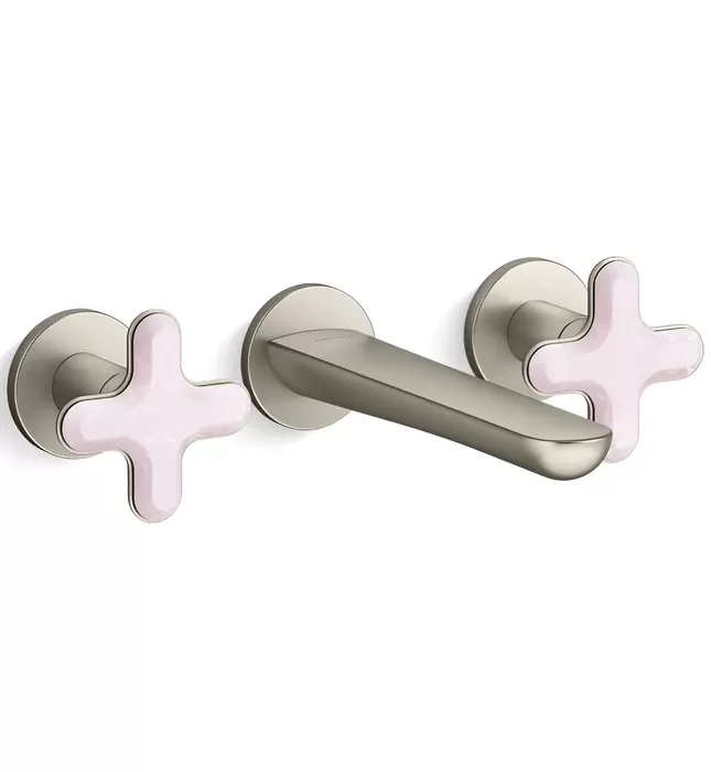 Vòi Lavabo Âm Tường Nóng Lạnh Kallista P32076-RST-BAF