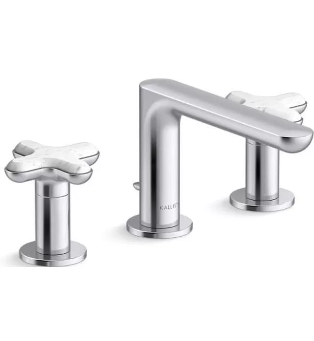 Vòi Lavabo 3 Lỗ Nóng Lạnh Kallista P32704-WC-SN