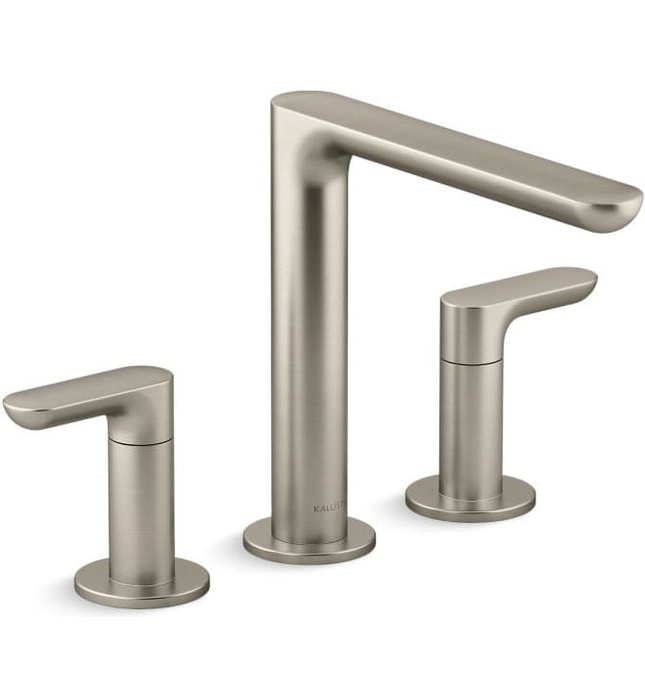 Vòi bồn tắm 3 chân nóng lạnh đen Kallista P34126-LV-BL