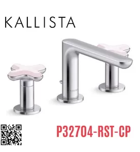 Vòi Lavabo 3 Lỗ Nóng Lạnh Kallista P32704-RST-CP
