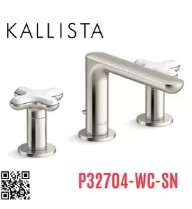 Vòi Lavabo 3 Lỗ Nóng Lạnh Kallista P32704-WC-SN