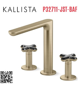 Vòi bồn tắm 3 chân nóng lạnh Kallista P32711-JST-BAF
