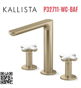 Vòi bồn tắm 3 chân nóng lạnh Kallista P32711-WC-BAF