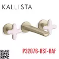 Vòi Lavabo Âm Tường Nóng Lạnh Kallista P32076-RST-BAF