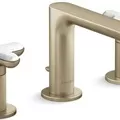 Vòi Lavabo 3 Lỗ Nóng Lạnh Kallista P32704-WC-SN