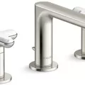 Vòi Lavabo 3 Lỗ Nóng Lạnh Kallista P32704-WC-SN