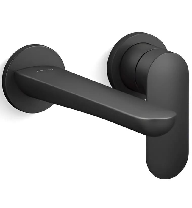 Vòi rửa mặt âm tường đen Kallista P34124-00-BL