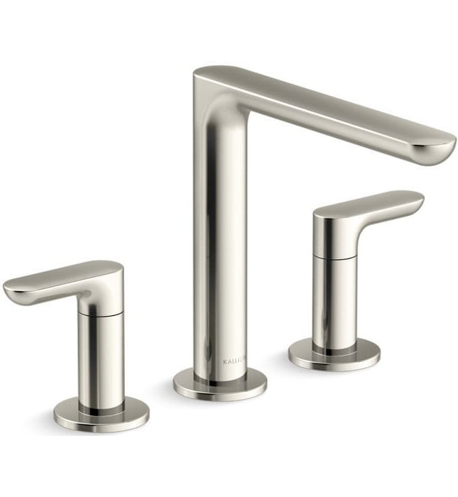 Vòi bồn tắm 3 chân nóng lạnh Nickel Kallista P34126-LV-BN