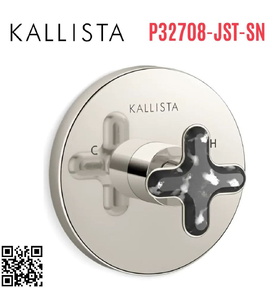 Van điều chỉnh nhiệt độ Nickel Kallista P32708-JST-SN