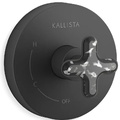 Mặt nạ điều khiển đơn sen tắm âm tường Chrome Kallista P32707-JST-CP