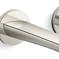 Vòi rửa mặt nóng lạnh âm tường Nickel Kallista P34125-LV-SN
