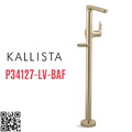 Vòi bồn tắm gắn sàn 1 lỗ màu vàng Kallista P34127-LV-BAF