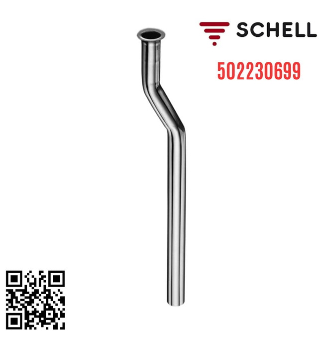 Ống nối tiểu Ø 18 mm - Kiểu chữ Z Schell 502230699