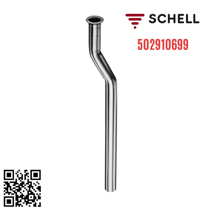 Ống nối tiểu Ø 18 mm - Kiểu chữ Z Schell 502910699