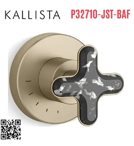 Van điều khiển âm lượng vàng Kallista P32710-JST-BAF