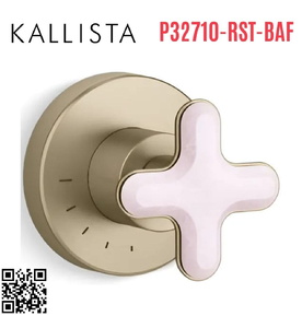 Van điều khiển âm lượng vàng Kallista P32710-RST-BAF