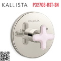 Mặt nạ điều chỉnh nhiệt độ sen tắm âm tường Nickel Kallista P32708-RST-SN