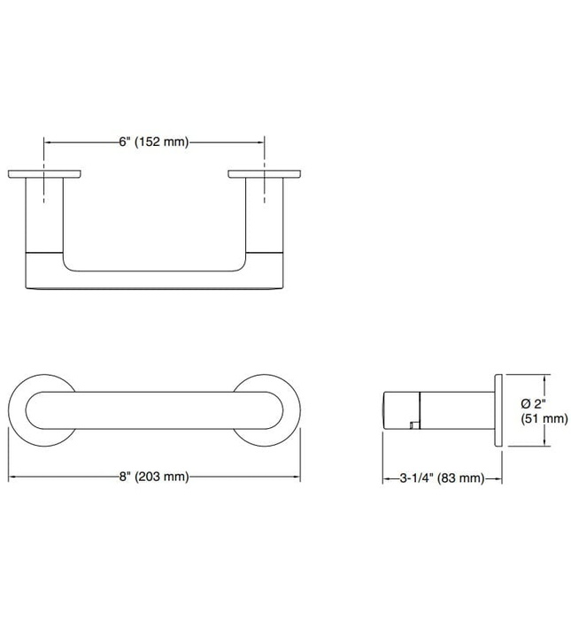 Lô giấy vệ sinh Chrome Kallista P34141-00-CP
