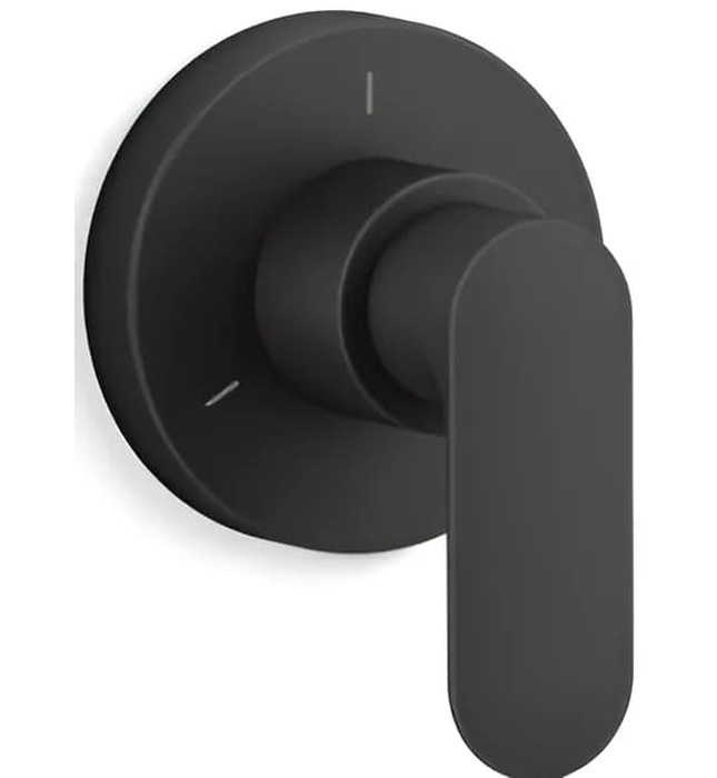 Mặt nạ chuyển đổi hướng nước sen tắm âm tường Nickel Kallista P34133-LV-SN