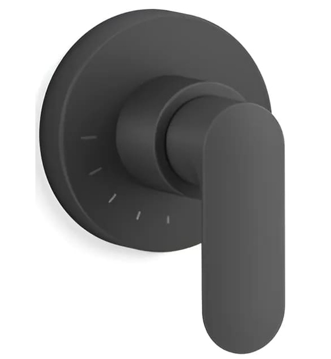 Mặt nạ điều khiển âm lượng sen tắm Nickel Kallista P34134-LV-SN