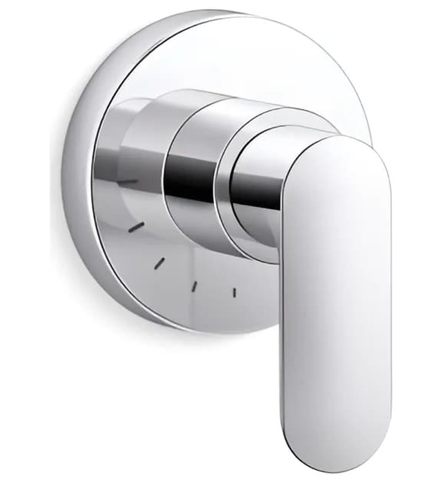 Mặt nạ điều khiển âm lượng sen tắm Nickel Kallista P34134-LV-SN