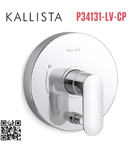 Van điều khiển đơn và chuyển hướng Chrome Kallista P34131-LV-CP