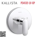 Van điều chỉnh nhiệt độ sen tắm Chrome Kallista P34132-LV-CP