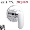 Mặt nạ điều khiển âm lượng sen tắm Chrome Kallista P34134-LV-CP