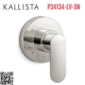 Mặt nạ điều khiển âm lượng sen tắm Nickel Kallista P34134-LV-SN