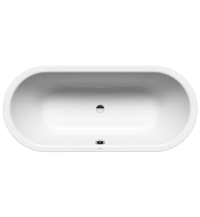 Bồn tắm xây 1.6m thép tráng men KALDEWEI CLASSIC DUO OVAL 112