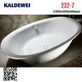 Bồn tắm xây 1.9m thép tráng men ELLIPSO DUO OVAL KALDEWEI 232-7