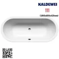 Bồn tắm xây thép tráng men 1.8m KALDEWEI CLASSIC DUO OVAL 111