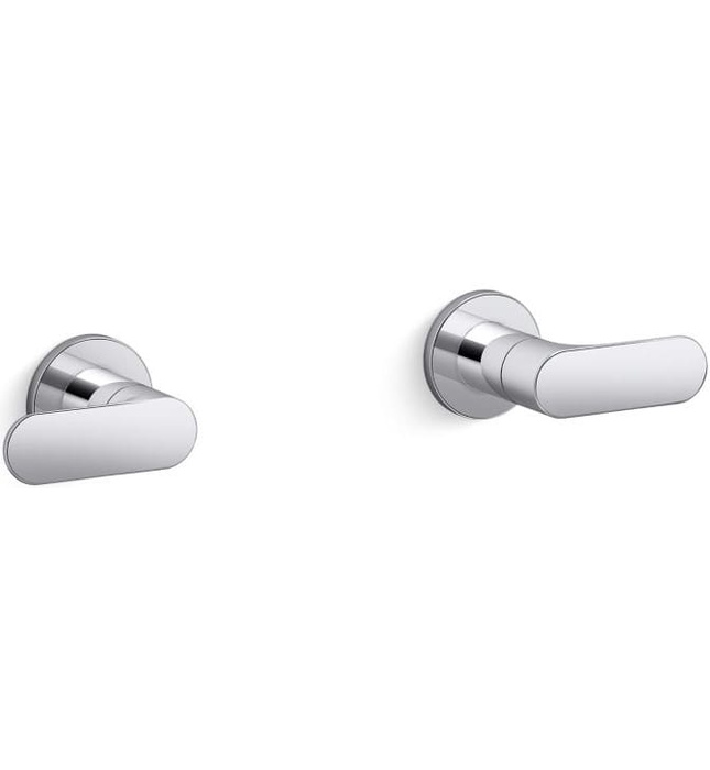 Tay cầm vòi bồn tắm âm tường Nickel Kallista P34128-LV-BN