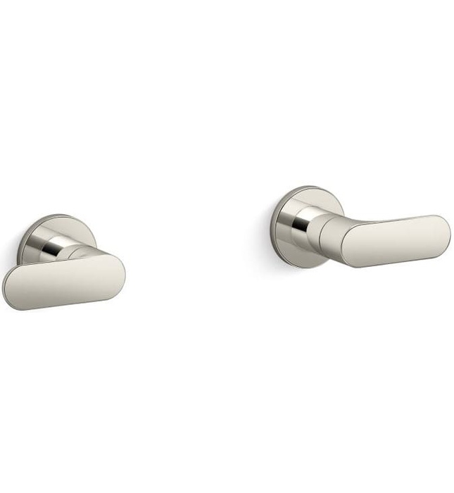 Tay cầm vòi bồn tắm âm tường Nickel Kallista P34128-LV-BN