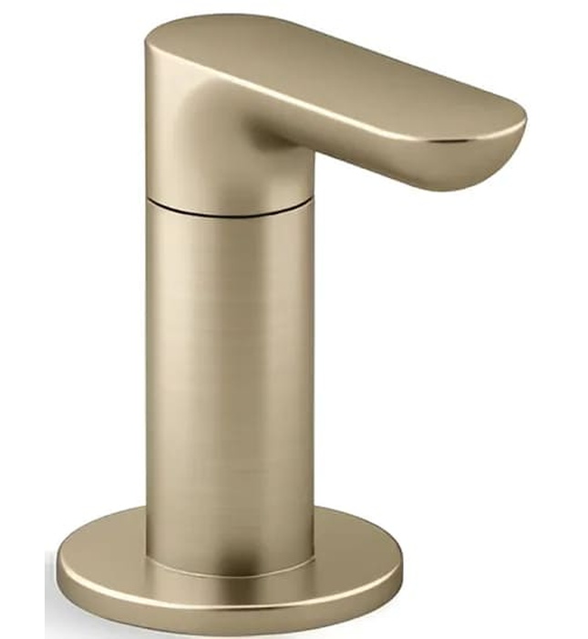 Tay gạt chuyển hướng gắn bồn màu đen Kallista P34155-LV-BL