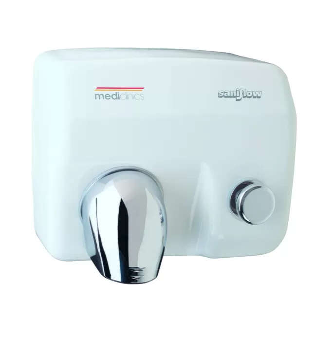 Máy sấy tay siêu tốc nút nhấn Saniflow Mediclinics E85