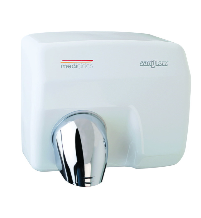Máy sấy tay đôi siêu tốc cảm biến Saniflow Mediclinics E88A