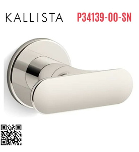 Móc treo tường đơn Nickel Kallista P34139-00-SN