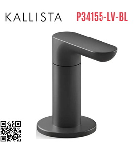 Tay gạt chuyển hướng gắn bồn màu đen Kallista P34155-LV-BL
