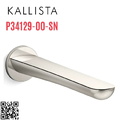 Vòi xả bồn tắm gắn tường Nickel Kallista P34129-00-SN