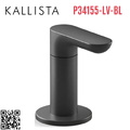 Tay gạt chuyển hướng gắn bồn màu đen Kallista P34155-LV-BL