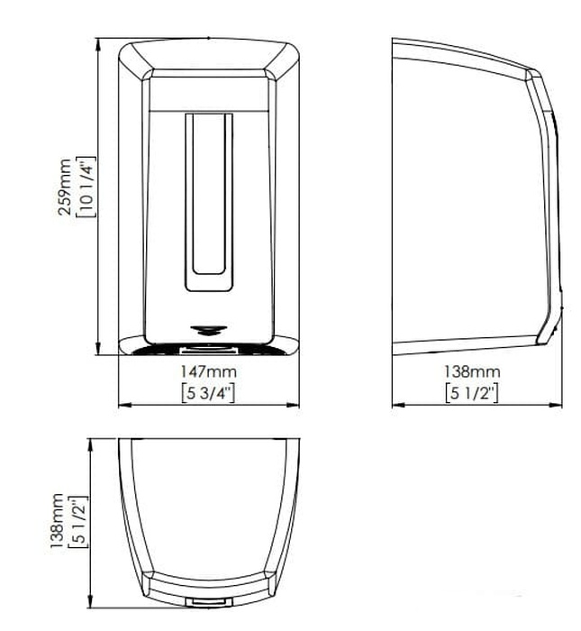 Máy sấy tay siêu tốc cảm biến Smartlow Mediclinics M04ACS