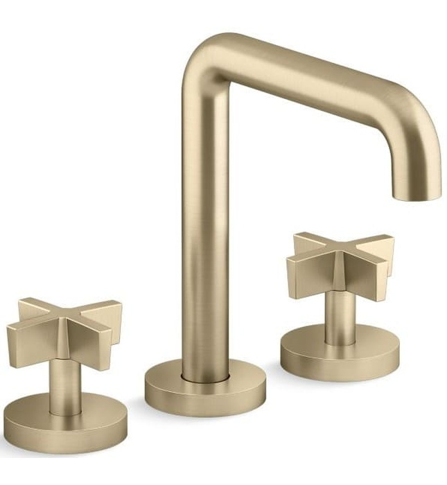 Vòi bồn tắm thân cao nóng lạnh Nickel Kallista P21802-CR-SN