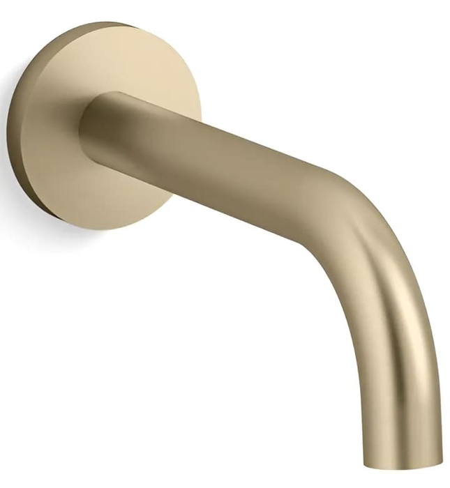 Vòi xả bồn tắm gắn tường Nickel Kallista P21834-00-BN