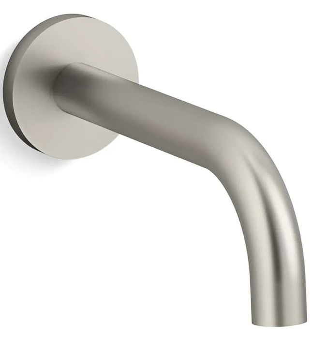 Vòi xả bồn tắm gắn tường xanh đen Kallista P21834-00-GN