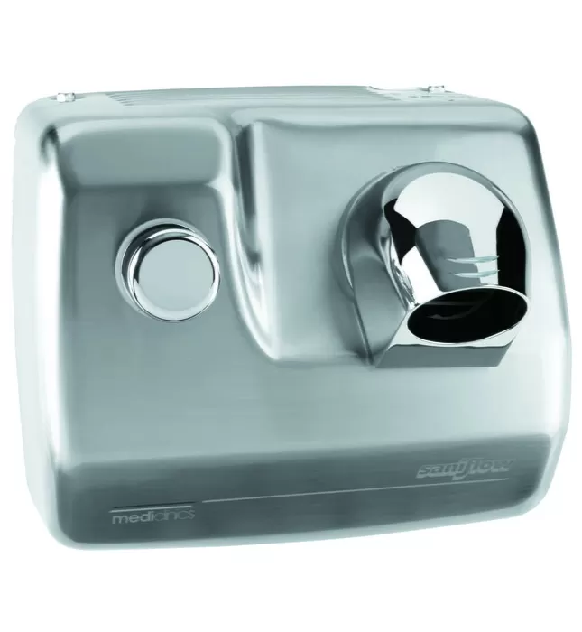 Máy sấy tóc treo tường có nút nhấn Saniflow Mediclinics SC0088HCS