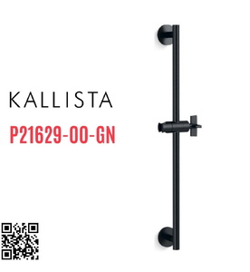 Thanh trượt sen tắm màu xám đen Kallista P21629-00-GN